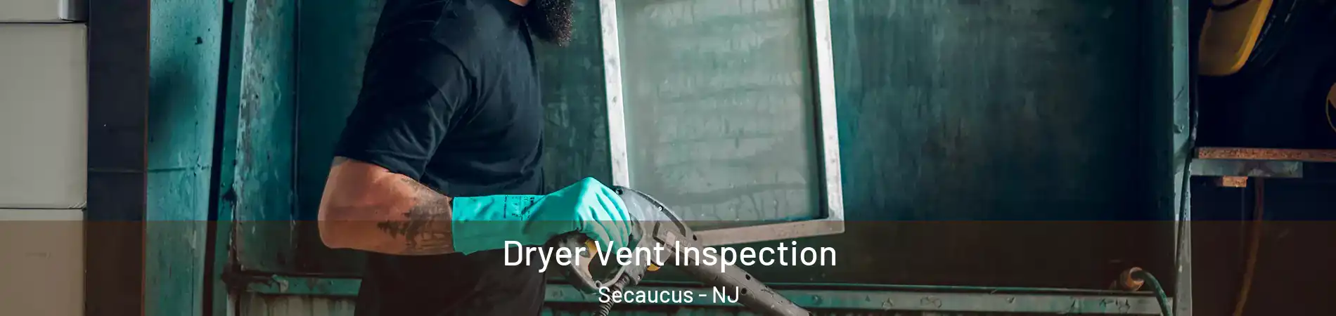  Dryer Vent Inspection Secaucus - NJ