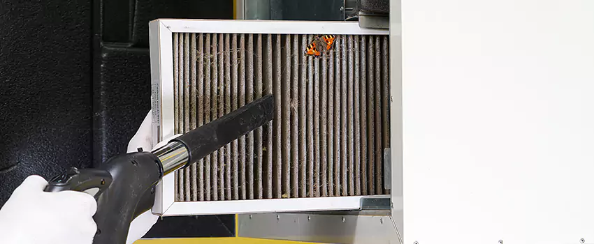 Clogged Air Duct Cleaning Process in Secaucus, NJ