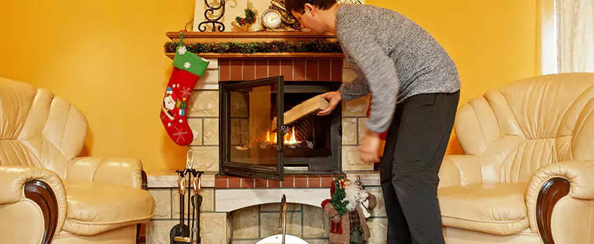 Gas to Wood-Burning Fireplace Conversion Services in Secaucus, New Jersey