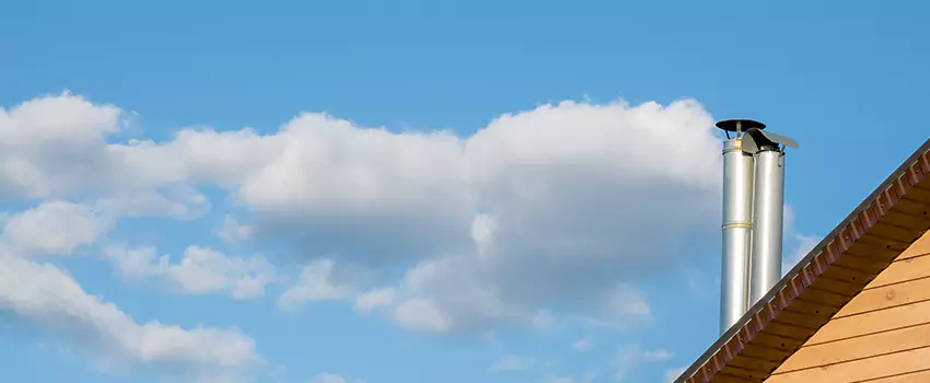 Chimney Metal Flue Installation in Secaucus, New Jersey