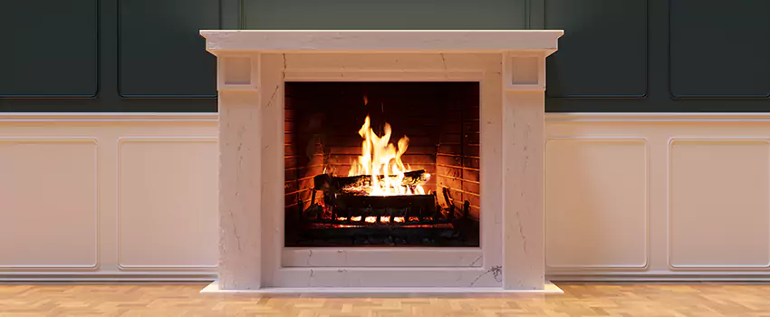 Open Flame Wood-Burning Fireplace Installation Services in Secaucus, New Jersey