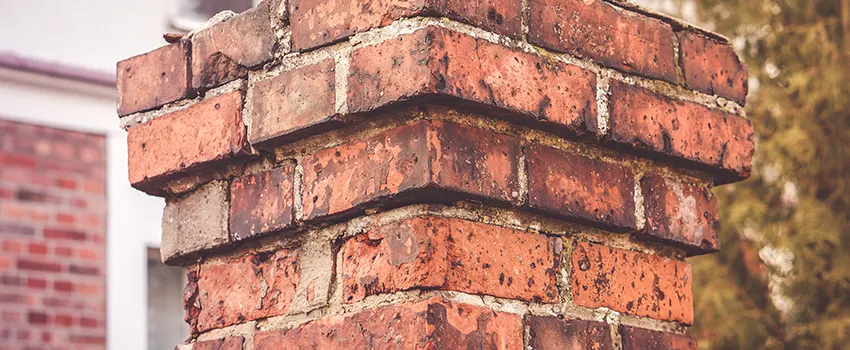 Cracked Chimney Bricks Repair Cost in Secaucus, New Jersey
