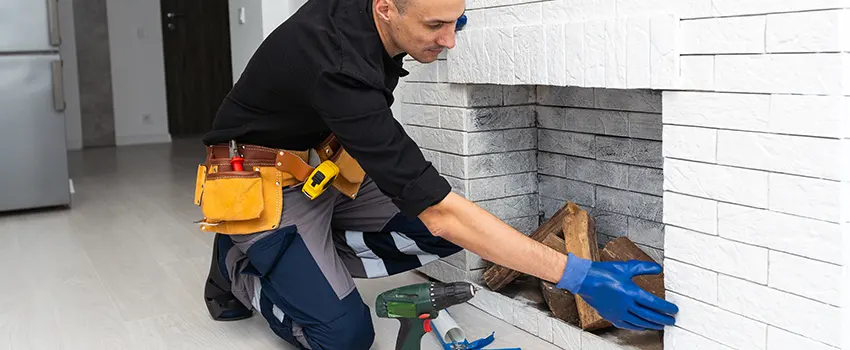 Fireplace Damaged Damper Frame Repair Services in Secaucus, New Jersey