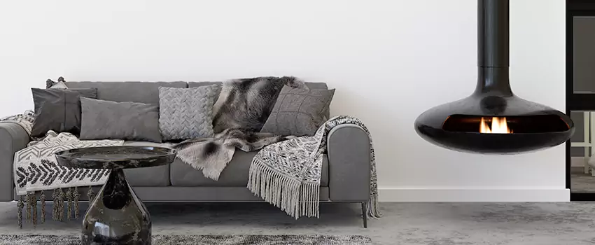 Circular Hanging Fireplace Installation Services in Secaucus, NJ