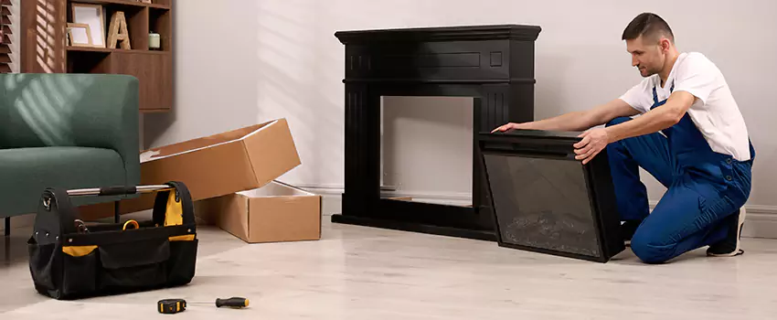 Old Rusted Metal Fireplace Repair And Replacement in Secaucus, NJ