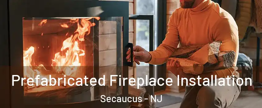  Prefabricated Fireplace Installation Secaucus - NJ